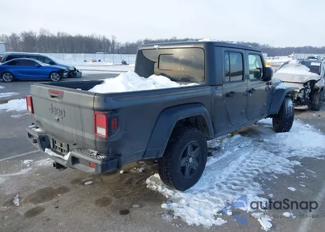 2020 Jeep Gladiator Sport S 4X4 from USA, damaged, VIN 1C6HJTAG5LL141895